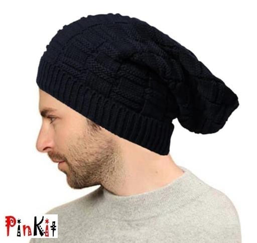 Unisex Stylish Winter Woolen Beanie Cap