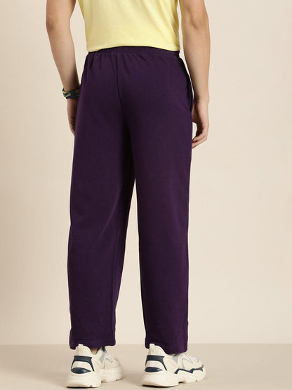 Dillinger Purple Solid Korean Pant