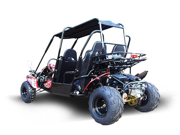 TrailMaster Blazer4 200EX EFI 4-Seater Buggy Go Kart, Extended Cab