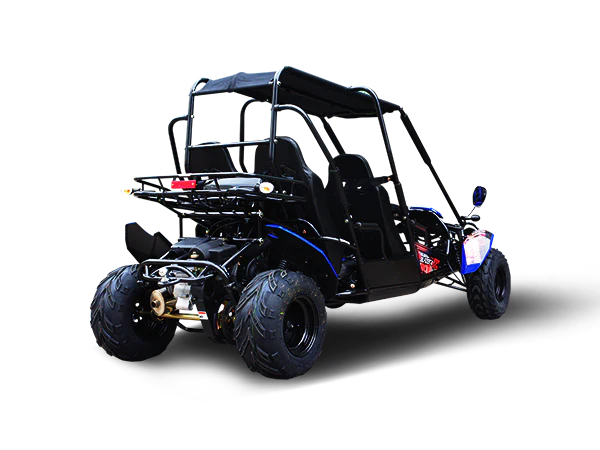 TrailMaster Blazer4 200EX EFI 4-Seater Buggy Go Kart, Extended Cab