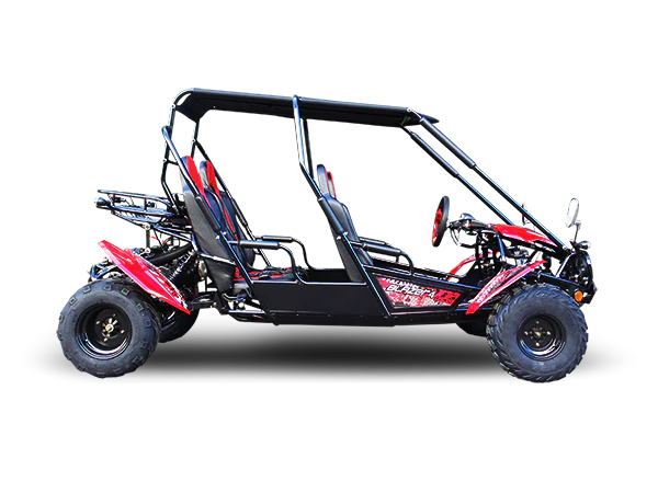 TrailMaster Blazer4 200EX EFI 4-Seater Buggy Go Kart, Extended Cab