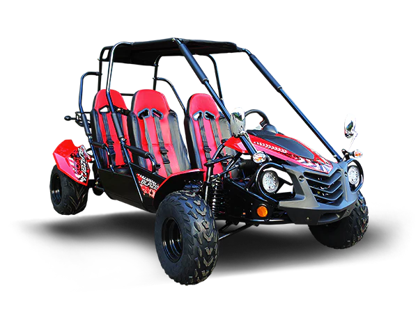 TrailMaster Blazer4 200EX EFI 4-Seater Buggy Go Kart, Extended Cab