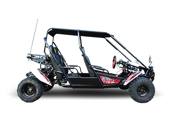 TrailMaster Blazer4 200EX EFI 4-Seater Buggy Go Kart, Extended Cab