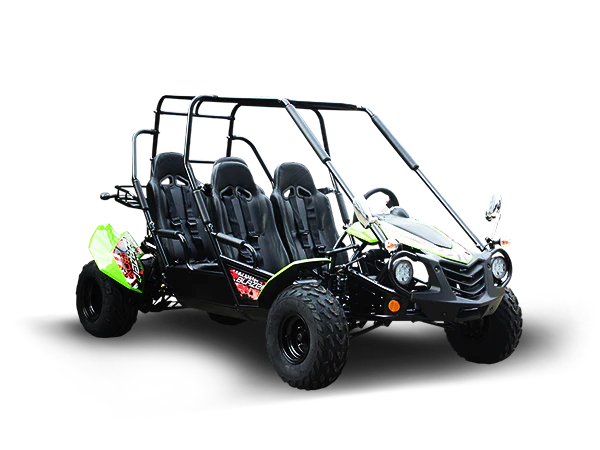 TrailMaster Blazer4 200EX EFI 4-Seater Buggy Go Kart, Extended Cab