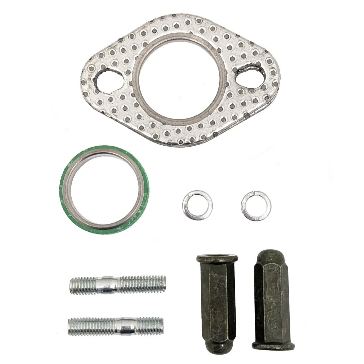 Exhaust Gasket and M6 Stud and Nut Set for 150cc GY6 and 50cc QMB139 4-stroke Engines