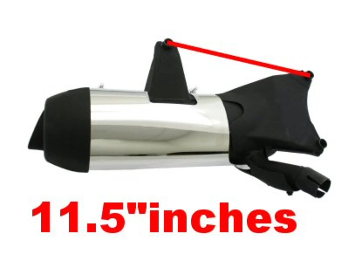 250cc Touring Scooter Muffler