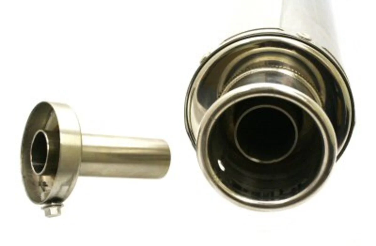 SSP-G QMB139 50cc, 4-stroke Performance Exhaust - Round