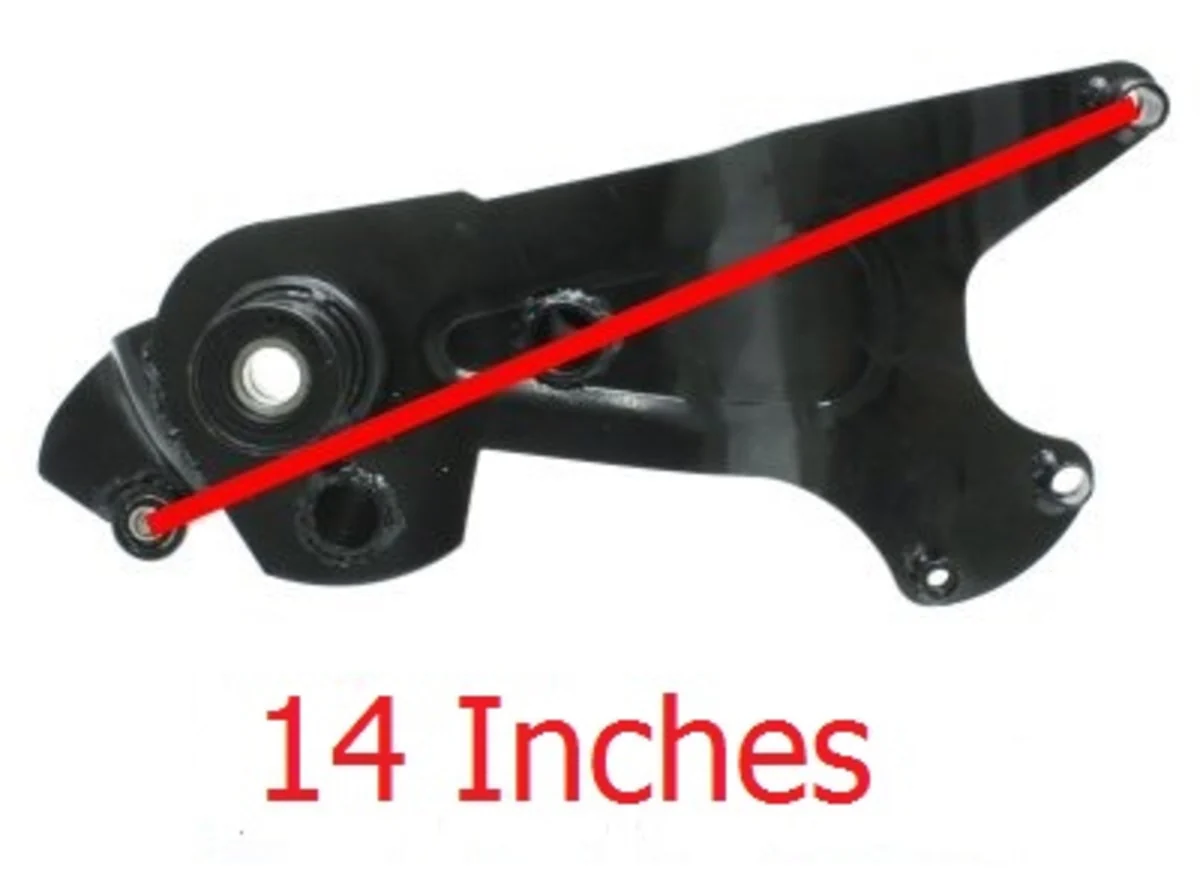 Swingarm with Muffler Mount for Long Case 150cc and 125cc GY6 Engines