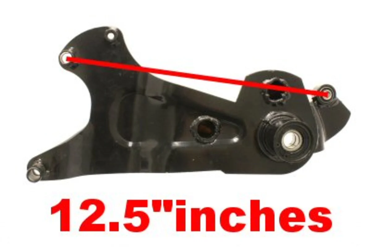 Swingarm with Muffler Mount for Long Case 150cc and 125cc GY6 Engines