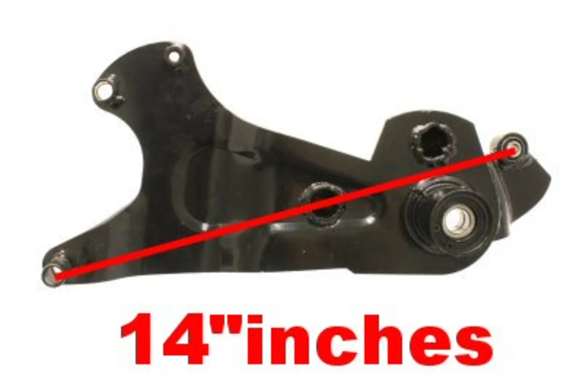 Swingarm with Muffler Mount for Long Case 150cc and 125cc GY6 Engines