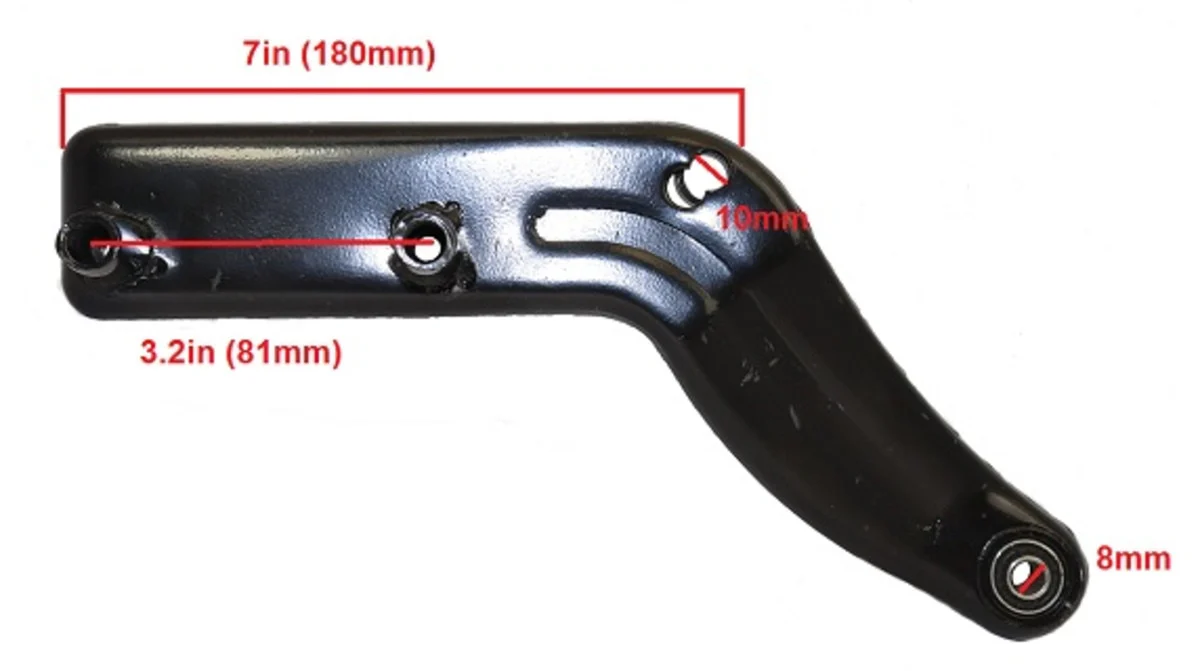 1423-muffler-bracket-for-50cc-qmb139-sport-scooters-2.webp Muffler Bracket for 50cc QMB139 Sport Scooters