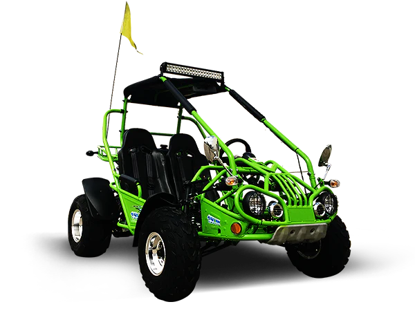 TrailMaster 200E XRX (EFI) Fuel Injection Deluxe Buggy Go Kart, Alloy Wheels, Lights, Turn Signals