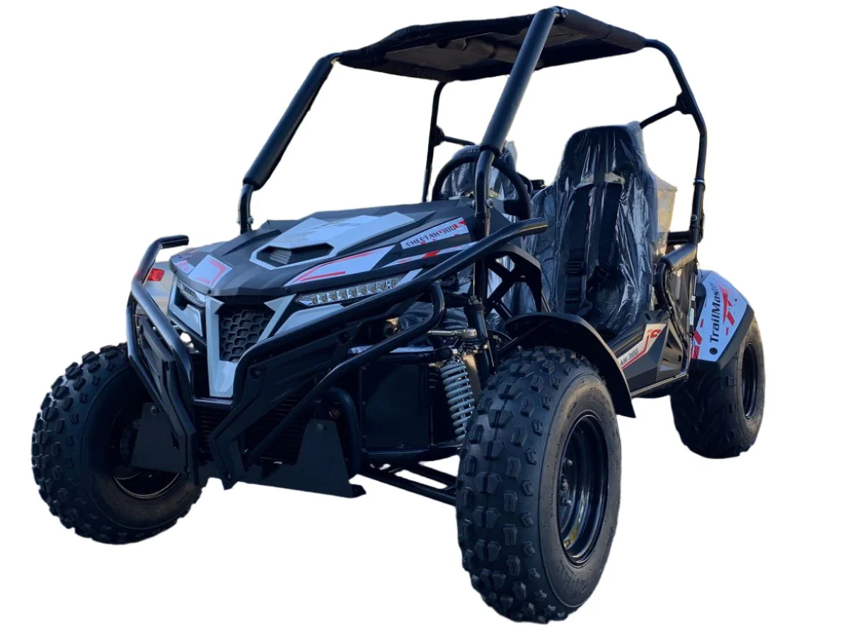 TrailMaster Cheetah 300E EFI UTV Go Kart, Liquid Cooled CVT Auto with Reverse