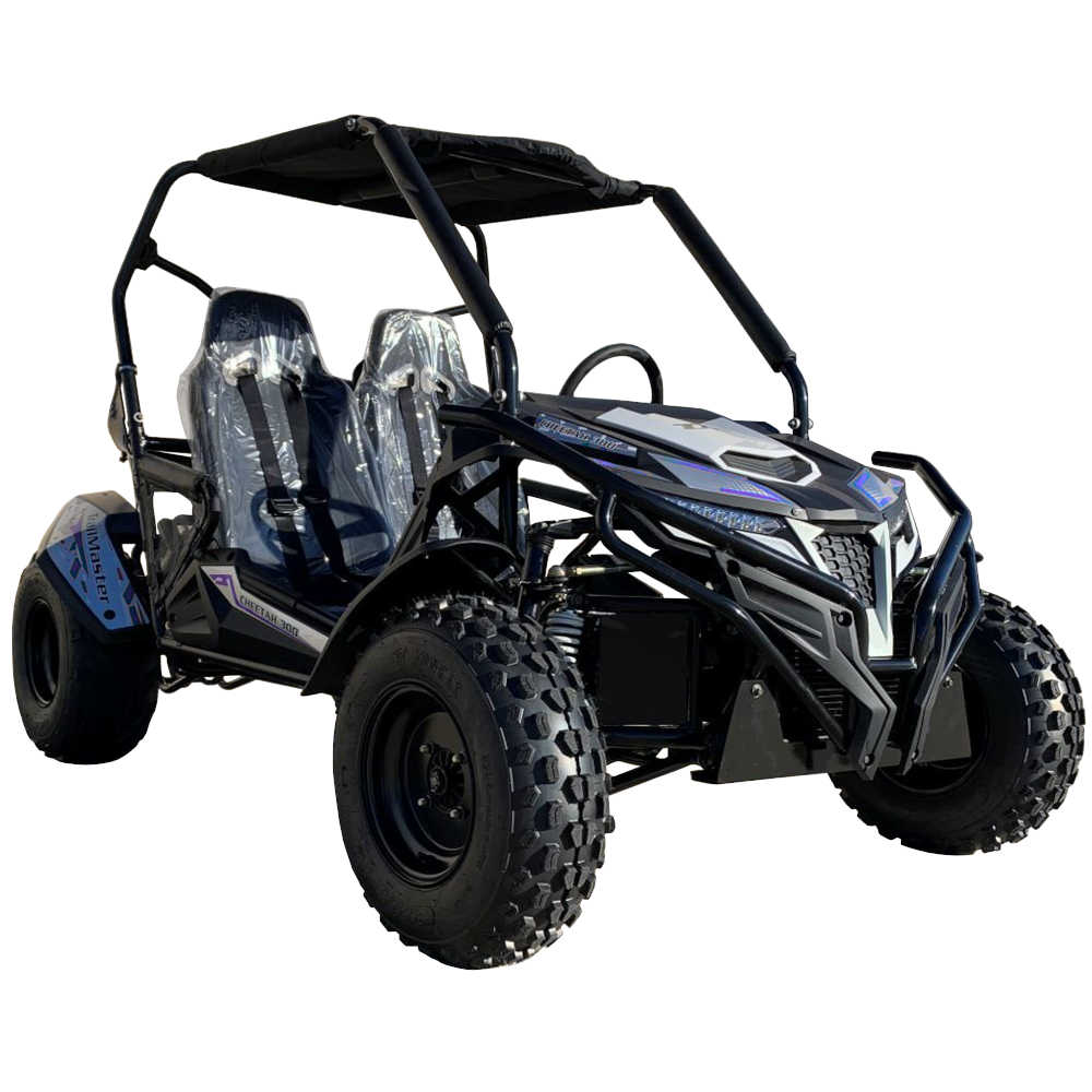 TrailMaster Cheetah 300E EFI UTV Go Kart, Liquid Cooled CVT Auto with Reverse