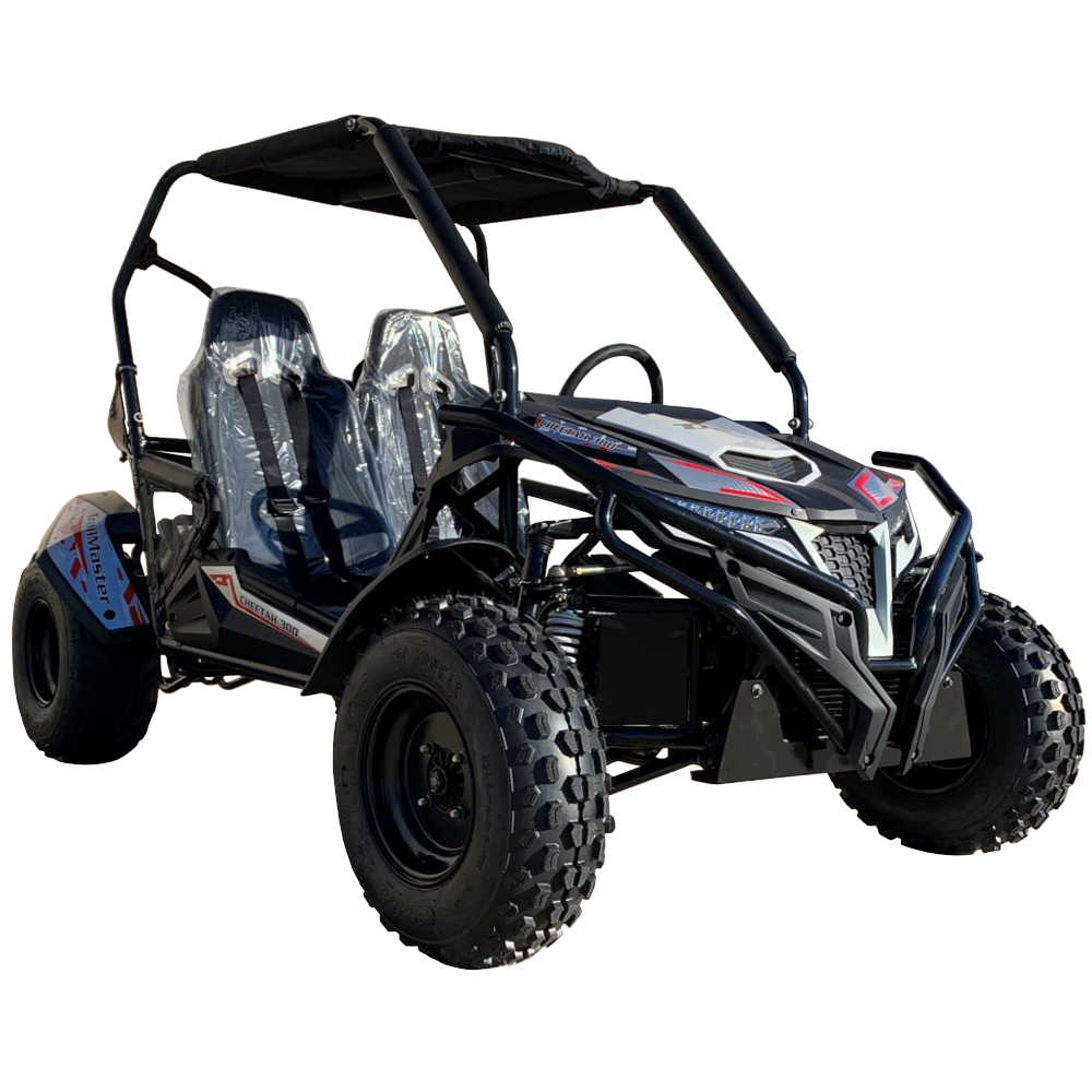 TrailMaster Cheetah 300E EFI UTV Go Kart, Liquid Cooled CVT Auto with Reverse