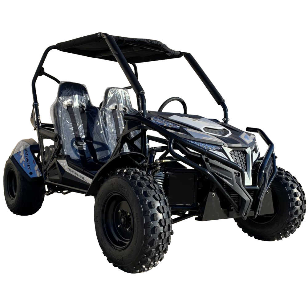 TrailMaster Cheetah 300E EFI UTV Go Kart, Liquid Cooled CVT Auto with Reverse