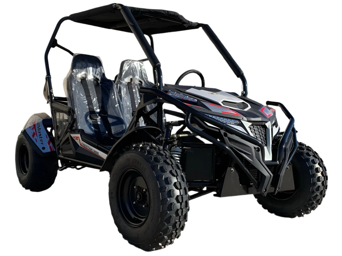 TrailMaster Cheetah 300E EFI UTV Go Kart, Liquid Cooled CVT Auto with Reverse