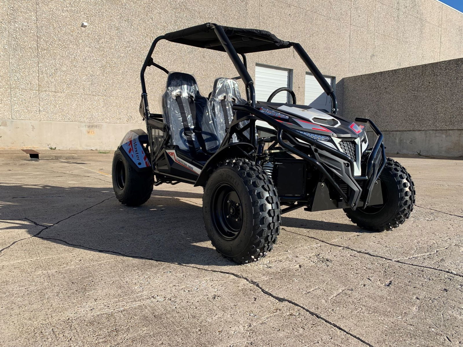 TrailMaster Cheetah 300E EFI UTV Go Kart, Liquid Cooled CVT Auto with Reverse