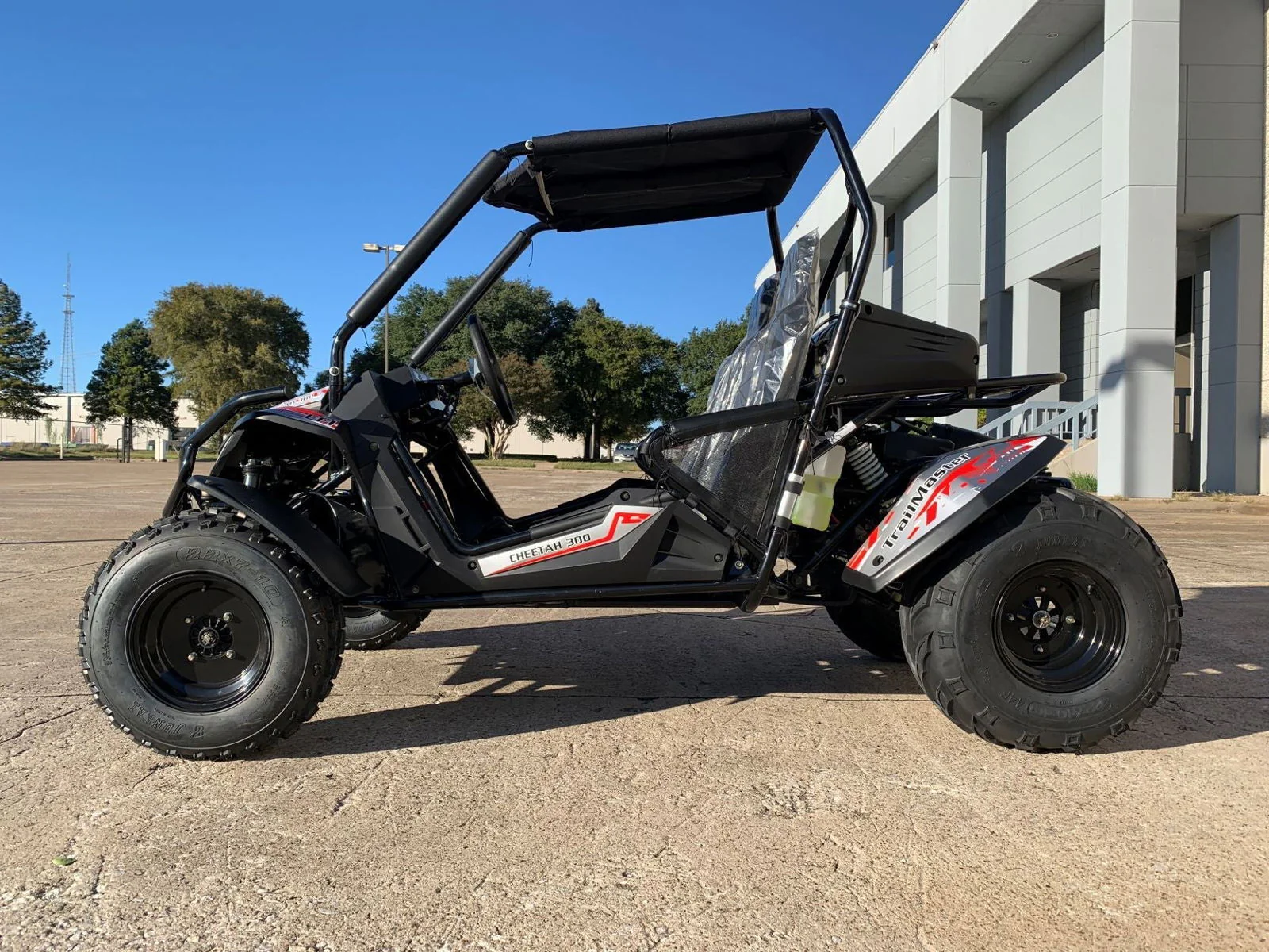 TrailMaster Cheetah 300E EFI UTV Go Kart, Liquid Cooled CVT Auto with Reverse