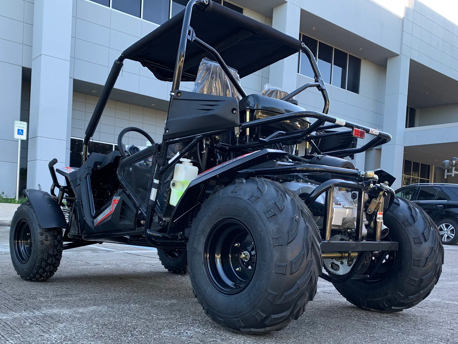 TrailMaster Cheetah 300E EFI UTV Go Kart, Liquid Cooled CVT Auto with Reverse