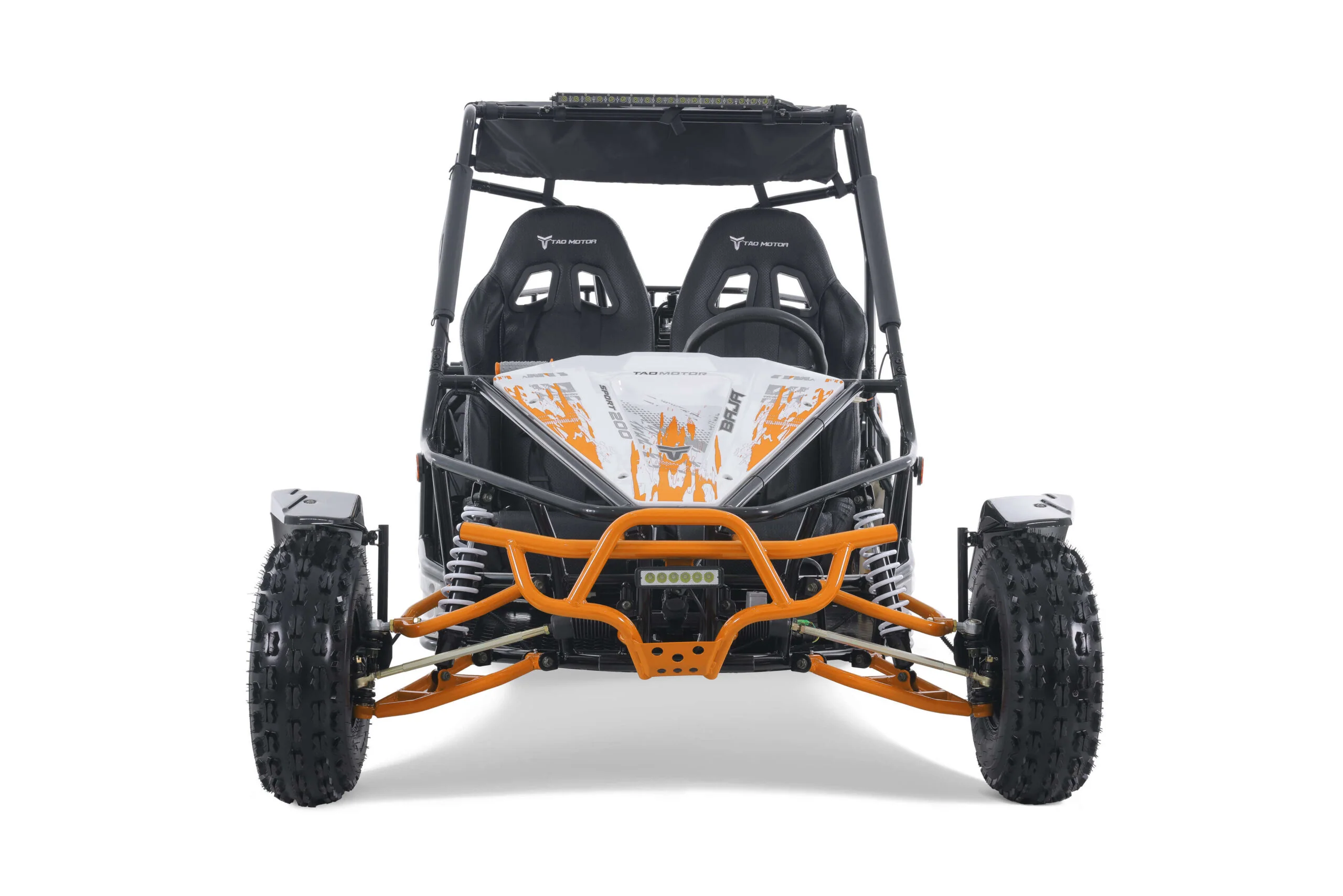 Tao Baja Sport 200 Adult Buggy Go Kart, Electric Start, Automatic with Reverse, LED Lightbar, Ages 16 and up