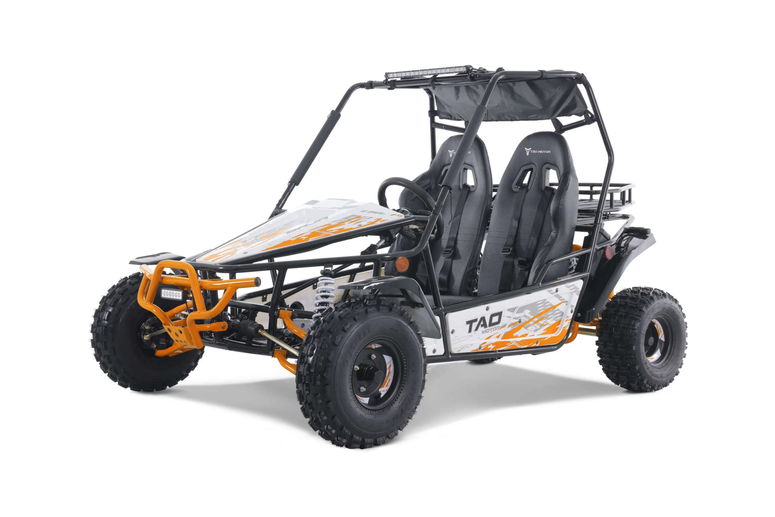 Tao Baja Sport 200 Adult Buggy Go Kart, Electric Start, Automatic with Reverse, LED Lightbar, Ages 16 and up