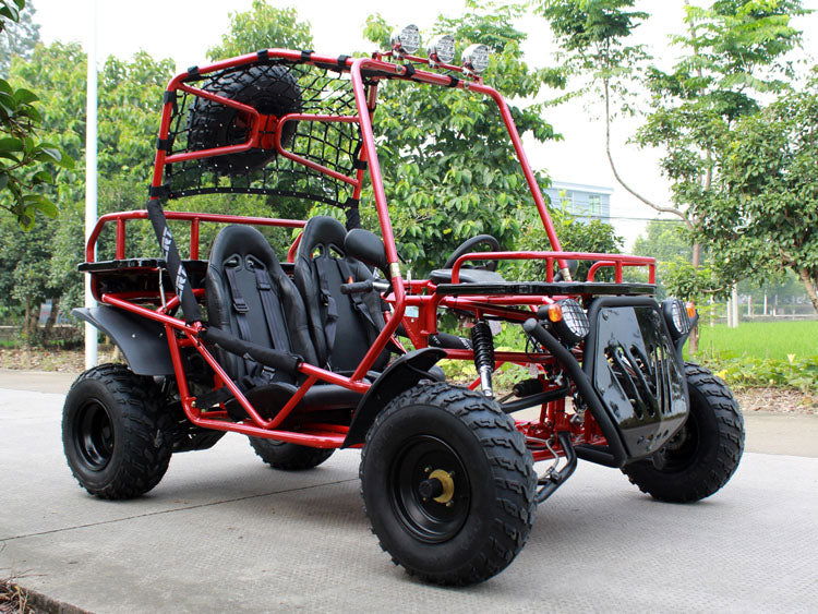 Rancher 200 Buggy Go Kart, Electric Start, Automatic with Reverse, 10-inch Steel Wheels, Ages 16 and up
