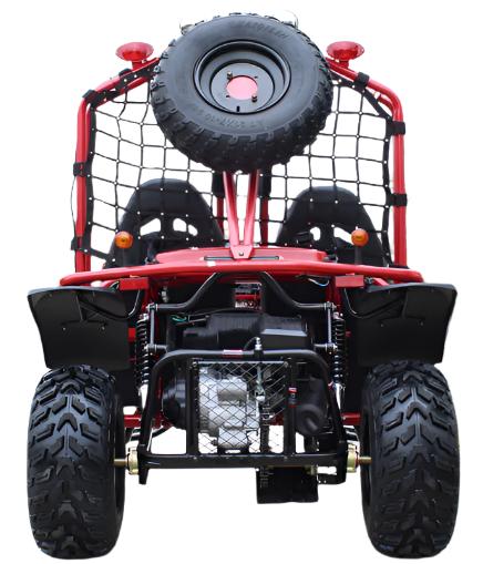 Spider 200 Buggy Go Kart, Electric Start, Automatic with Reverse, 10-inch Steel Wheels, Ages 16 and up