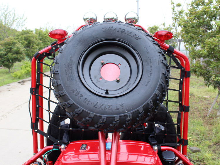 Spider 200 Buggy Go Kart, Electric Start, Automatic with Reverse, 10-inch Steel Wheels, Ages 16 and up