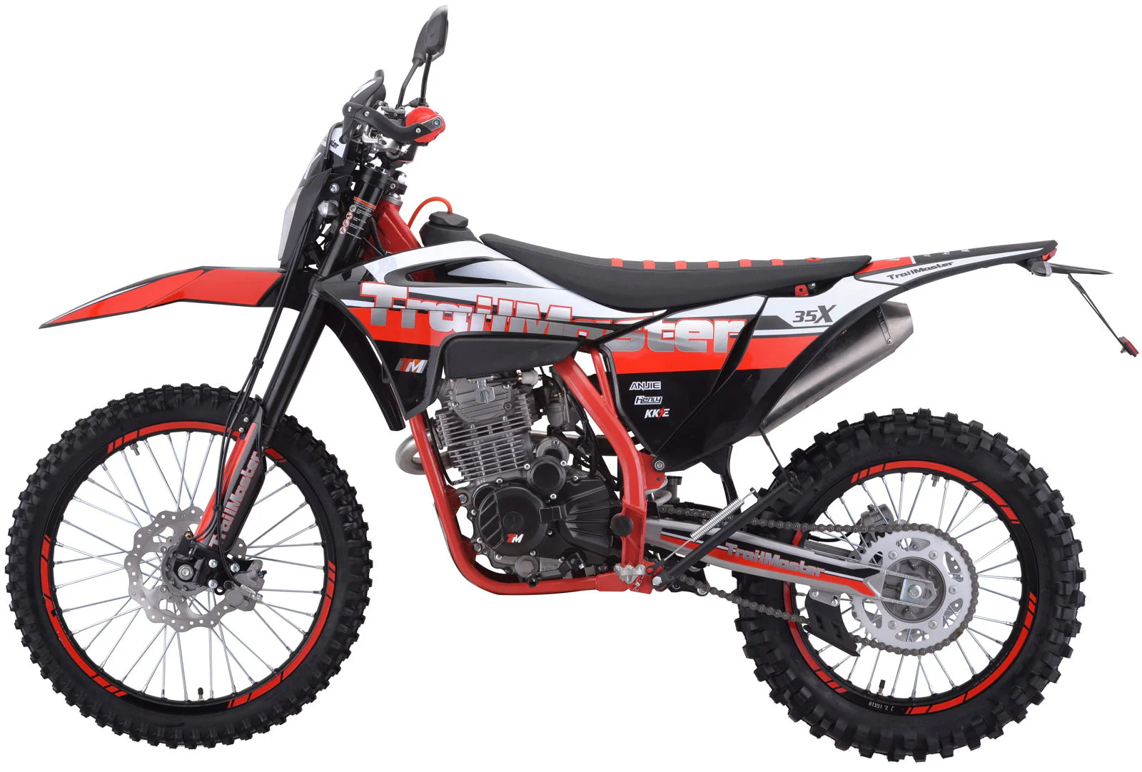 1645-trailmaster-tm35x-250cc-dual-sport-dirt-bike-5-speed-manual-dual-disc-brakes-21-18-wheels-3.webp TrailMaster TM35X 250cc Dual Sport Dirt Bike, 5-Speed Manual, Dual Disc Brakes, (21/18) Wheels