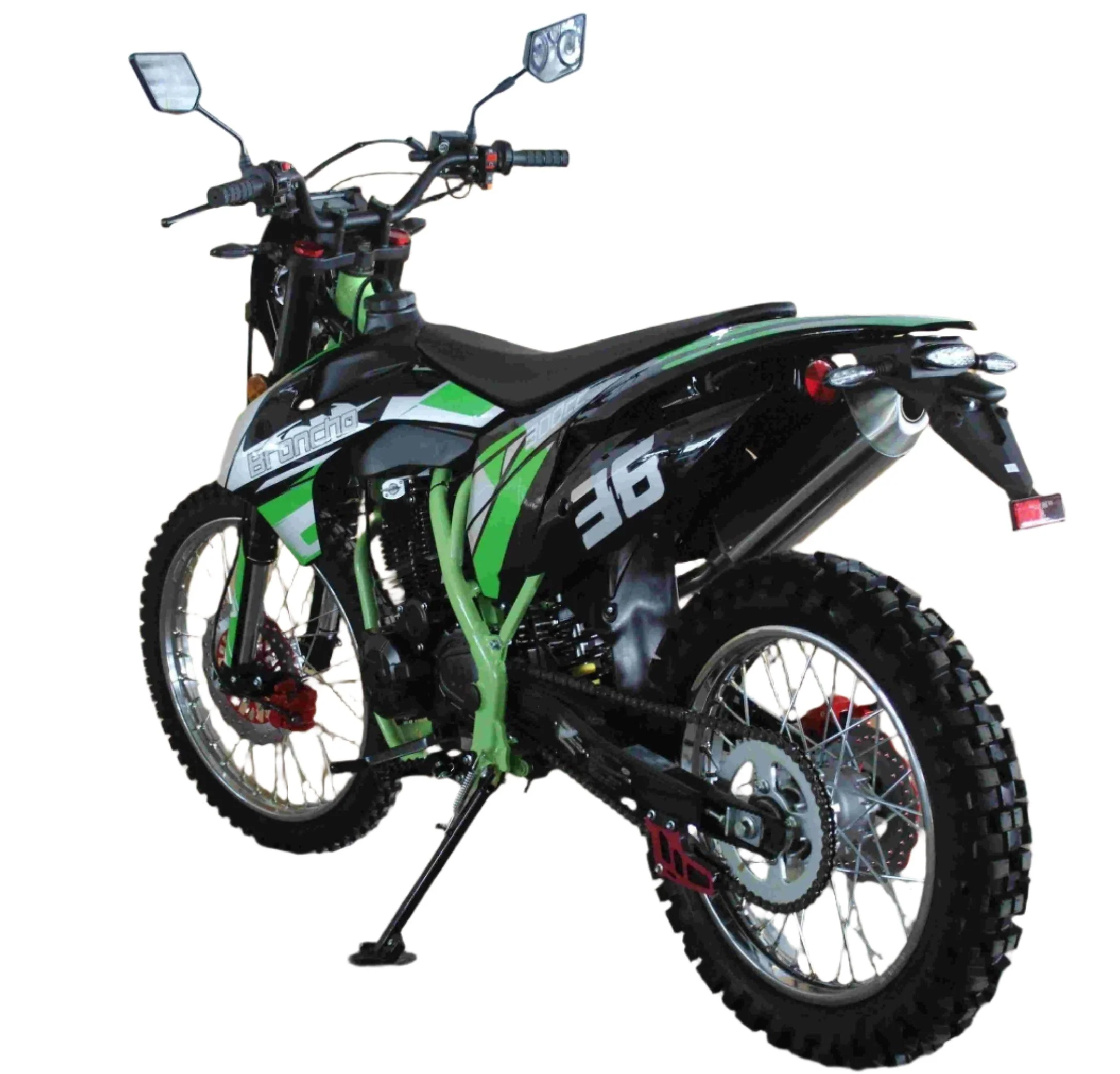 1654-broncho-300-dual-sport-dirt-bike-5-speed-manual-electric-start-21-18-wheels-10.webp Broncho 300 Dual Sport Dirt Bike, 5-Speed Manual, Electric Start, (21/18) Wheels