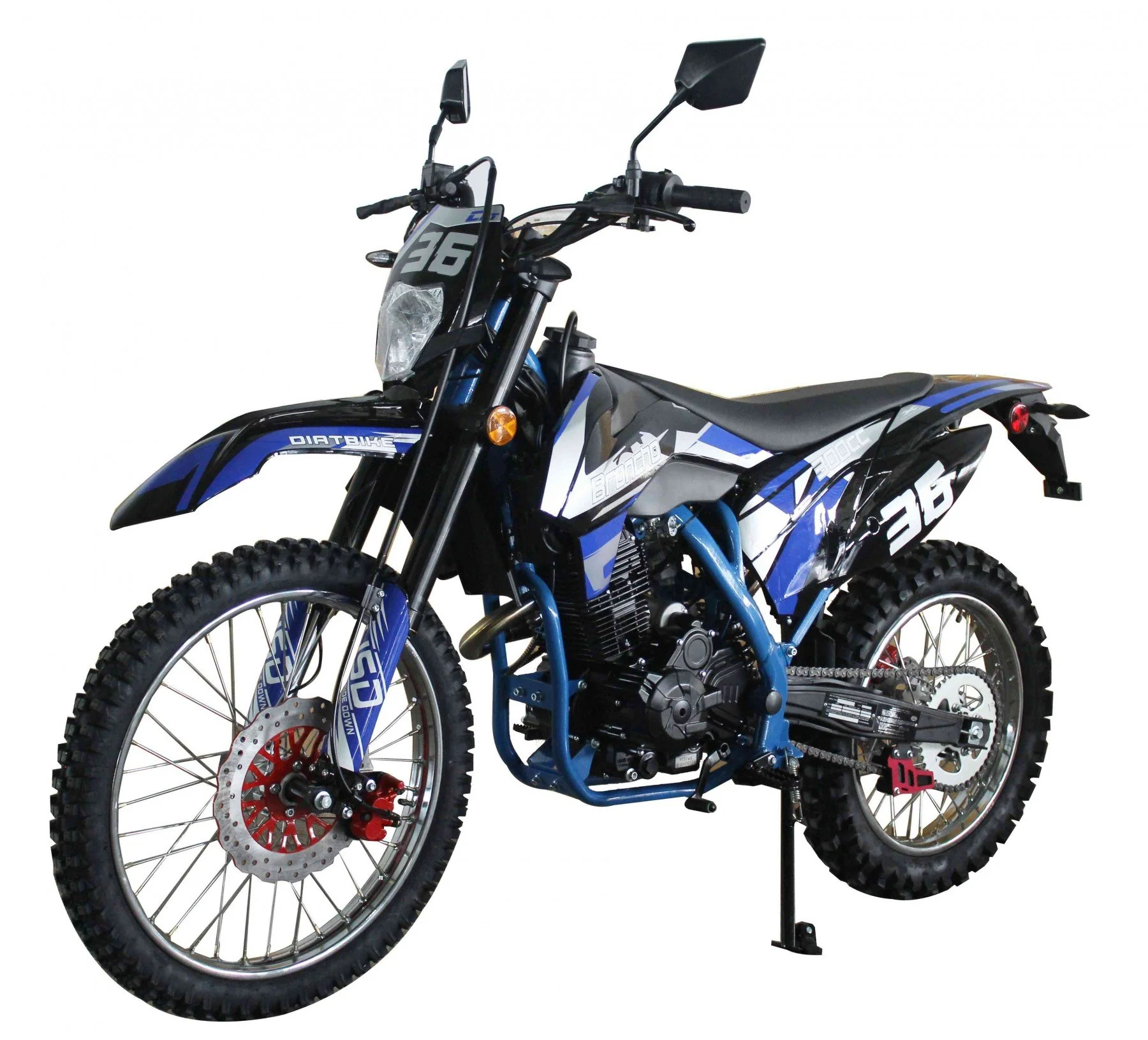 1654-broncho-300-dual-sport-dirt-bike-5-speed-manual-electric-start-21-18-wheels-2.webp Broncho 300 Dual Sport Dirt Bike, 5-Speed Manual, Electric Start, (21/18) Wheels