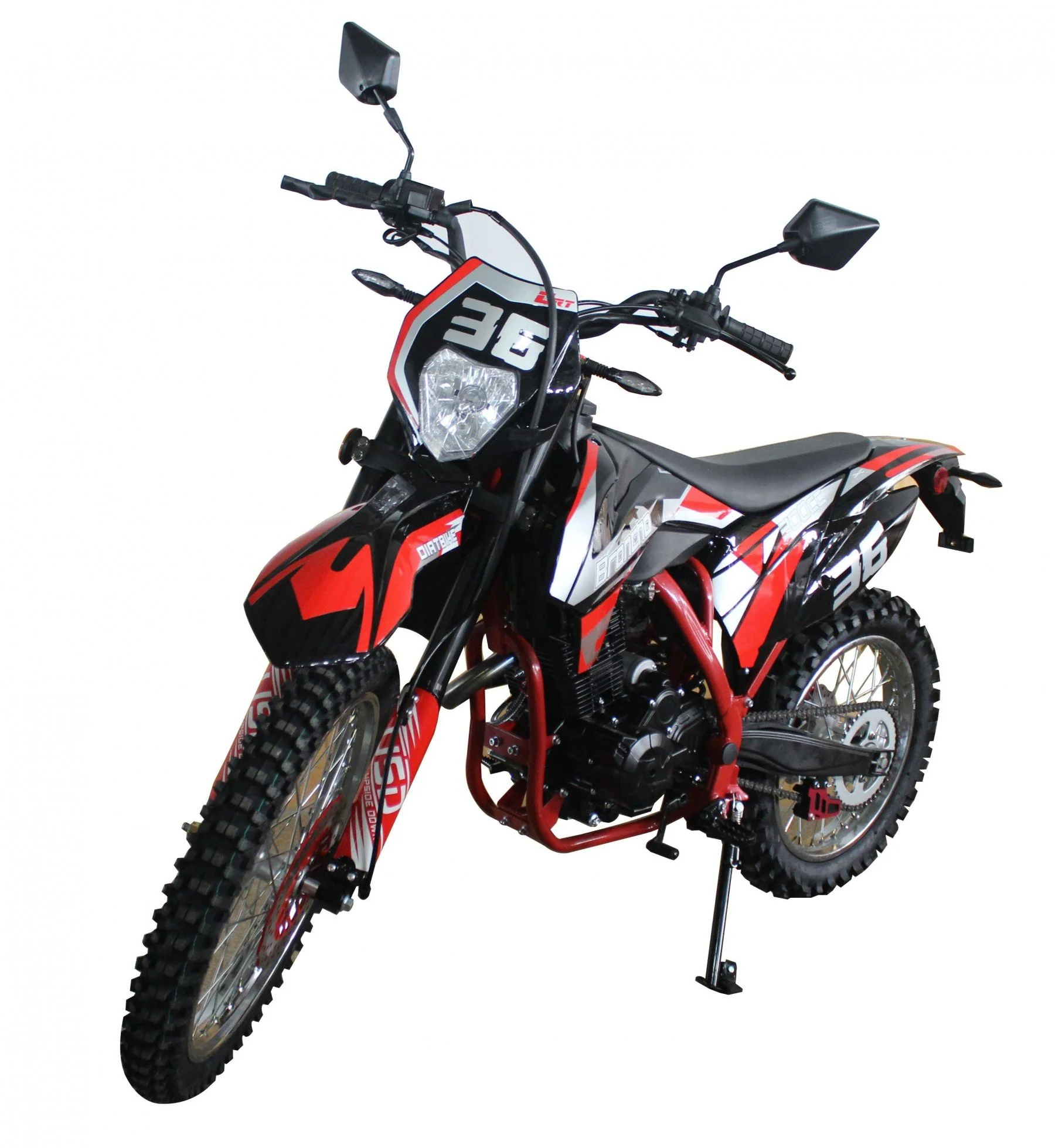 1654-broncho-300-dual-sport-dirt-bike-5-speed-manual-electric-start-21-18-wheels-3.webp Broncho 300 Dual Sport Dirt Bike, 5-Speed Manual, Electric Start, (21/18) Wheels