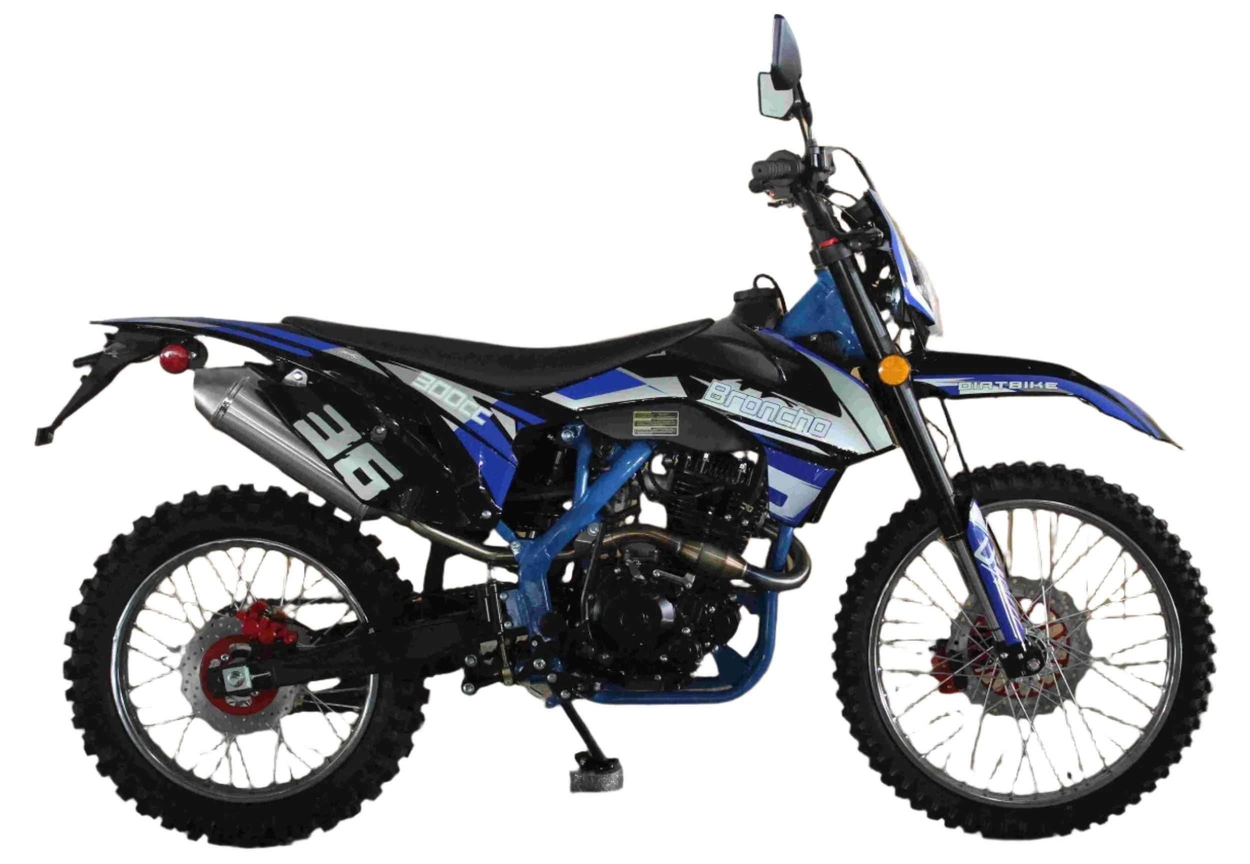 1654-broncho-300-dual-sport-dirt-bike-5-speed-manual-electric-start-21-18-wheels-7.webp Broncho 300 Dual Sport Dirt Bike, 5-Speed Manual, Electric Start, (21/18) Wheels