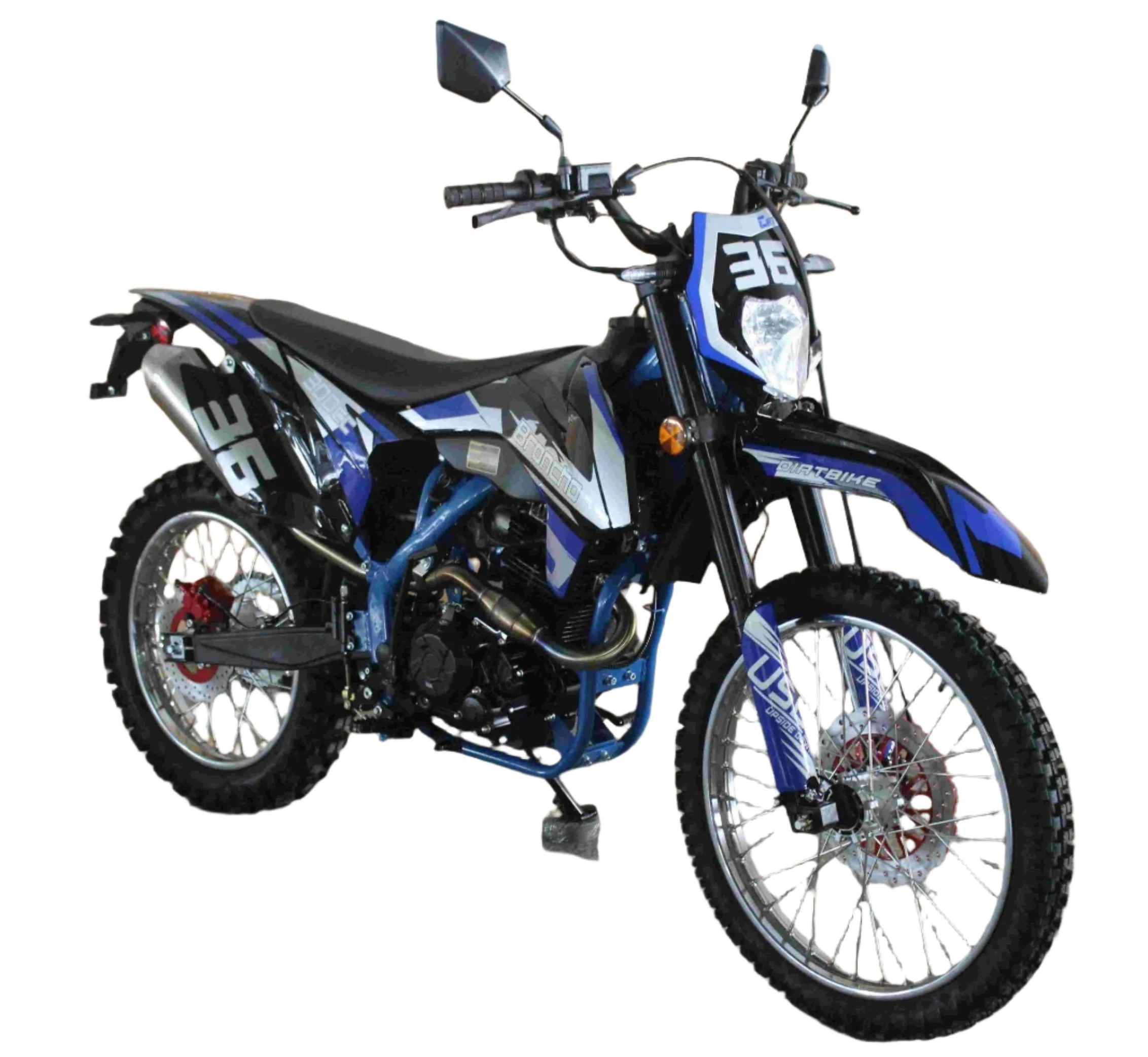 1654-broncho-300-dual-sport-dirt-bike-5-speed-manual-electric-start-21-18-wheels-8.webp Broncho 300 Dual Sport Dirt Bike, 5-Speed Manual, Electric Start, (21/18) Wheels