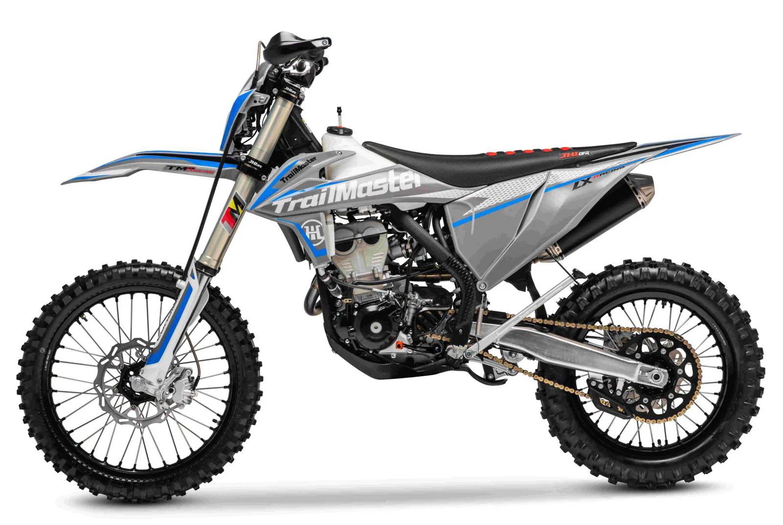 1696-blue-blue-variation-1.webp TrailMaster LX300-Pro Dirt Bike, NC300 EFI Racing Engine, Liquid-Cooled, 6-Speed Manual, Dual Disc Brakes, Electric Start with Kick backup, Billet Wheels (21/18)