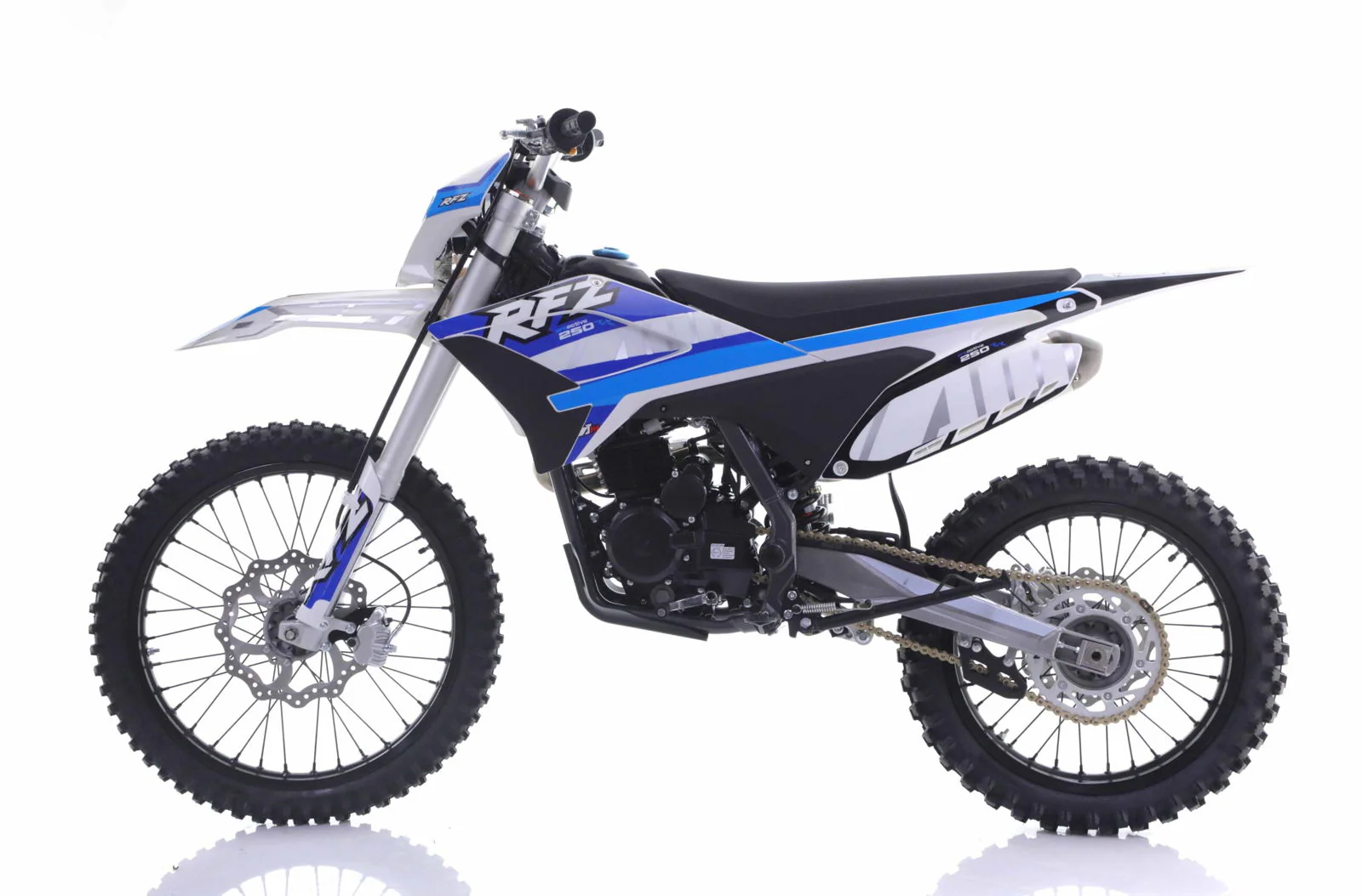 Apollo Thunder DLX 250cc Dirt Bike, 5-Speed Manual, Electric Start, Headlight, 21/18 inch Wheels, Ages 16 and up