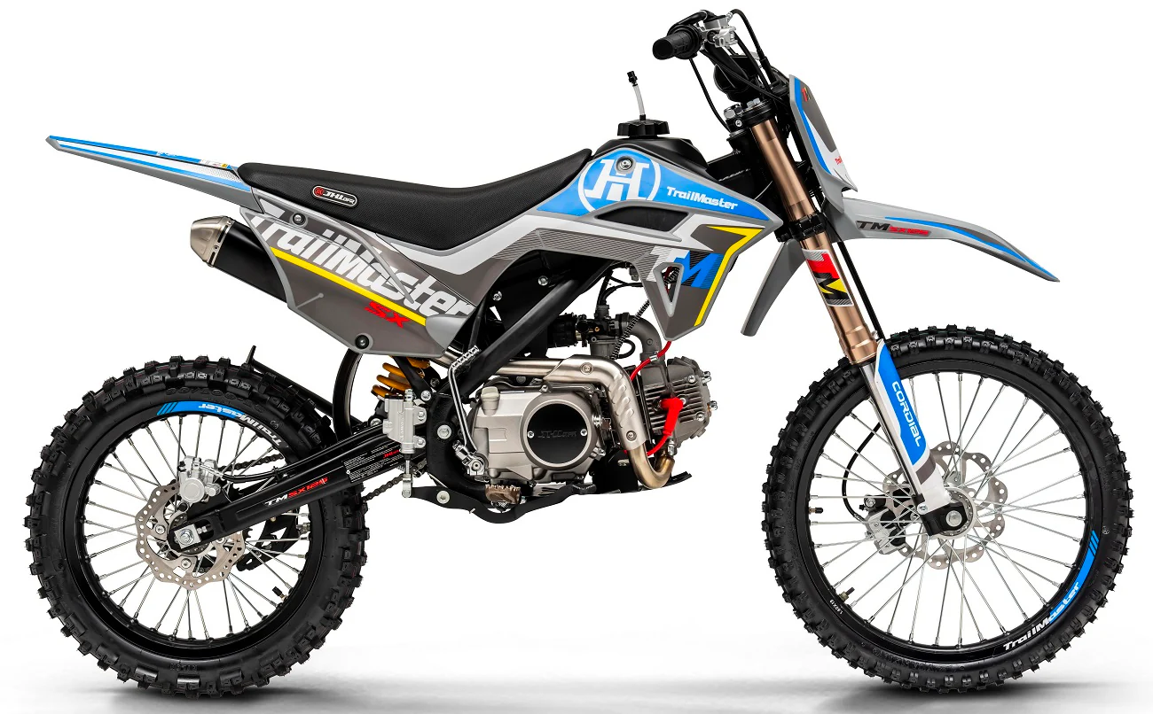 1734-trailmaster-sx125-pro-series-dirt-bike-electric-start-4-speed-manual-dual-disc-brakes-19-16-wheels-6.webp TrailMaster SX150 Pro Series Dirt Bike, Electric Start, 4-Speed Manual, Dual Disc Brakes, (19/16) Wheels
