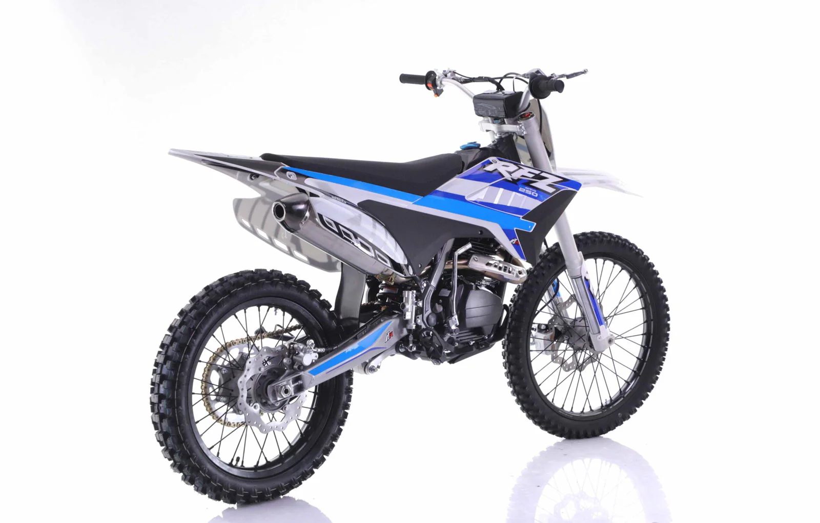 Apollo Thunder 250cc Dirt Bike, 5-Speed Manual, Electric Start, 21/18 inch Wheels, Ages 16 and up