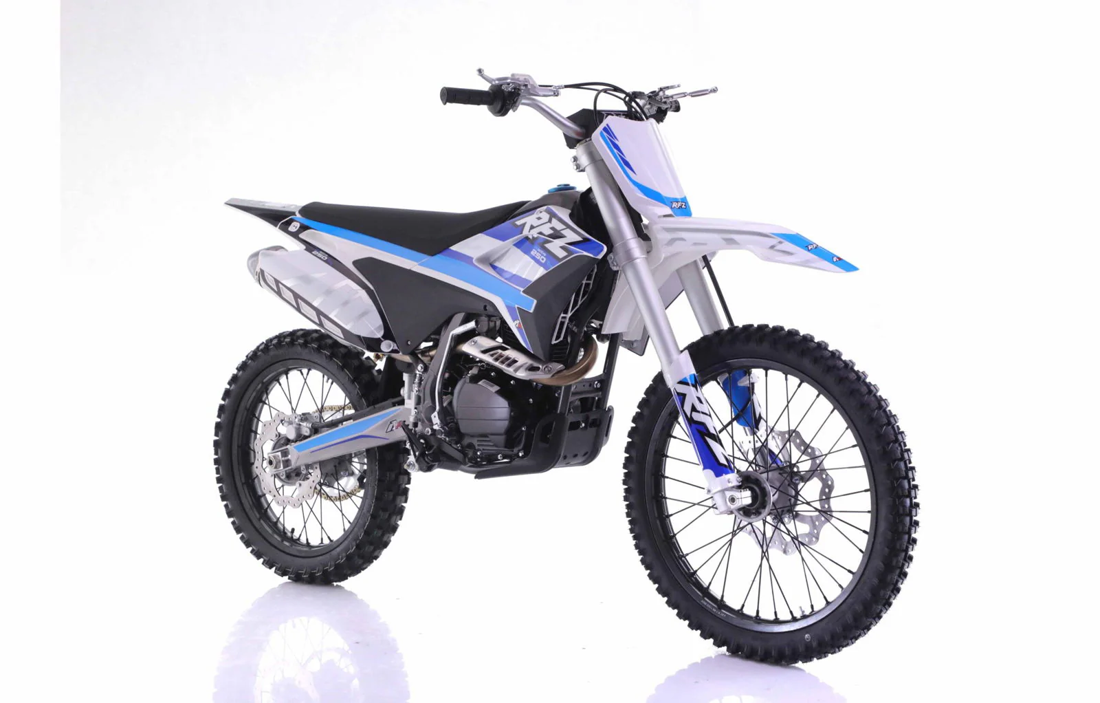 Apollo Thunder 250cc Dirt Bike, 5-Speed Manual, Electric Start, 21/18 inch Wheels, Ages 16 and up