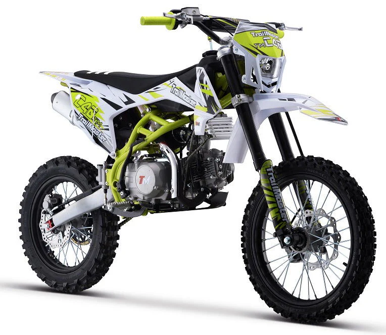 TrailMaster C40 140cc Gas Dirt Bike, 4-Speed Manual Clutch (17/14) Wheels, Ages 16 and up