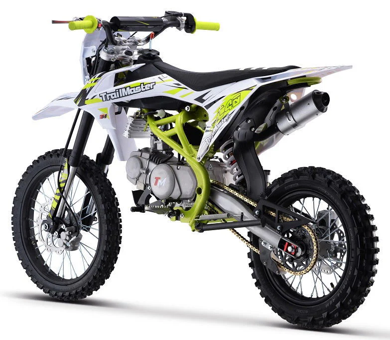 TrailMaster C40 140cc Gas Dirt Bike, 4-Speed Manual Clutch (17/14) Wheels, Ages 16 and up