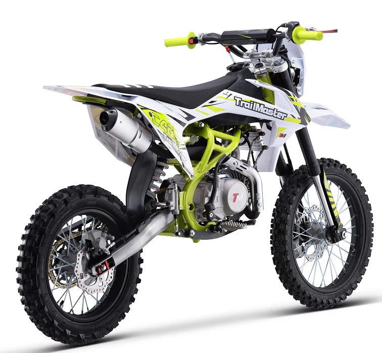 TrailMaster C40 140cc Gas Dirt Bike, 4-Speed Manual Clutch (17/14) Wheels, Ages 16 and up