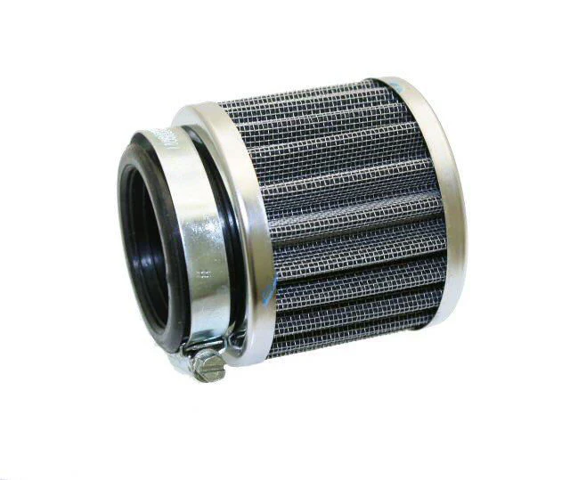Compact Chrome Performance Air Filter - 44mm