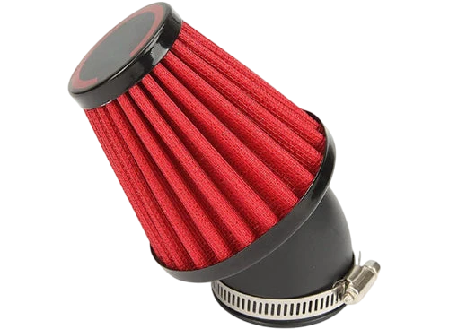 Angled, Open Element Air Filter for Small Body 22mm Mikuni Carbs (Chinese)