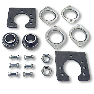 Go Kart Live Axle Kit, 3/4 in. Axle, 2-Hole Flangettes, Part #1869-A