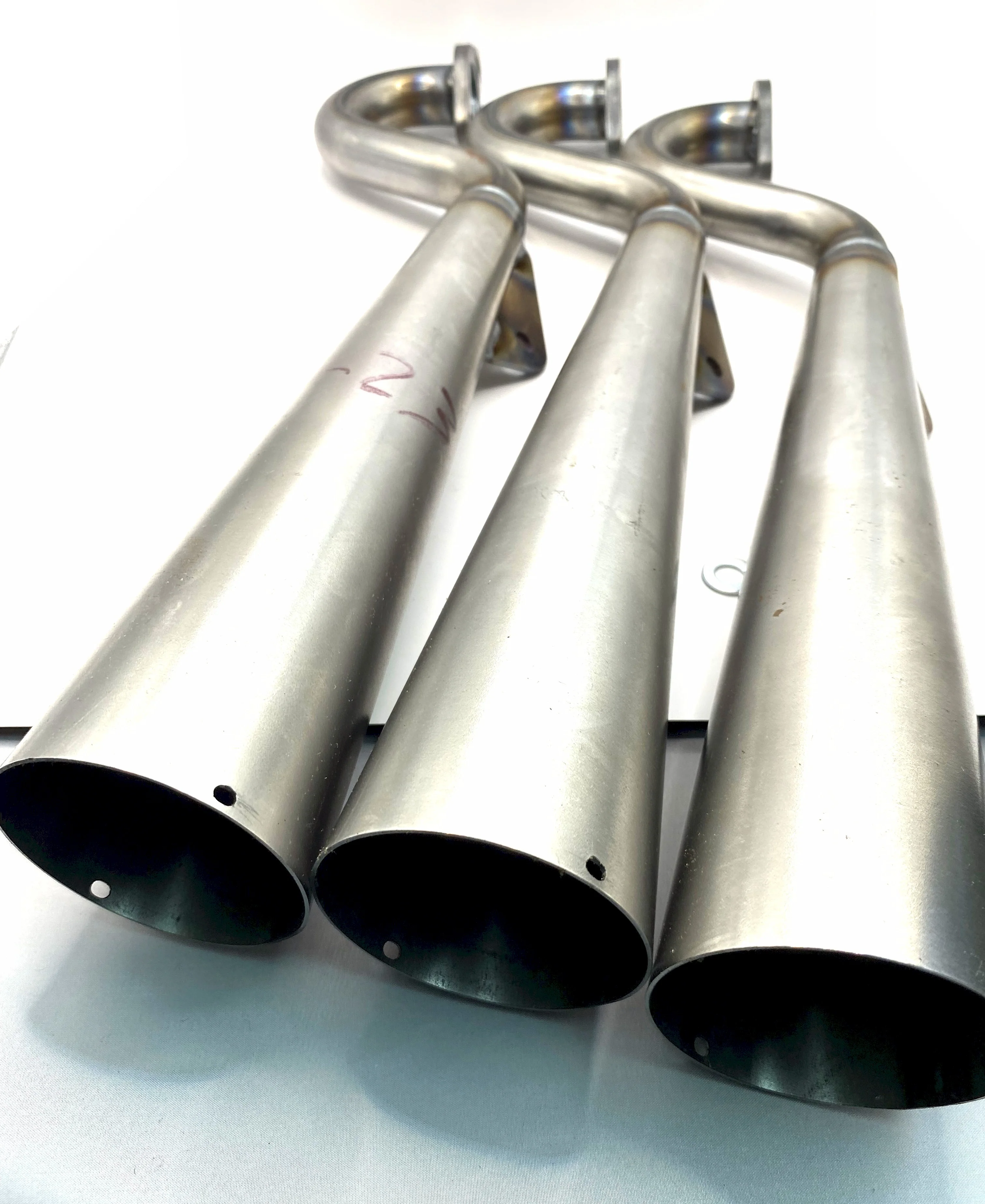 206-bazookah-bare-metal-stinger-exhaust-header-for-mini-bike-or-gokart-fits-honda-gx200-titan-predator-1.webp Bazookah - Bare Metal Stinger Exhaust Header, for Mini Bike or GoKart fits Honda GX200, Titan, Predator