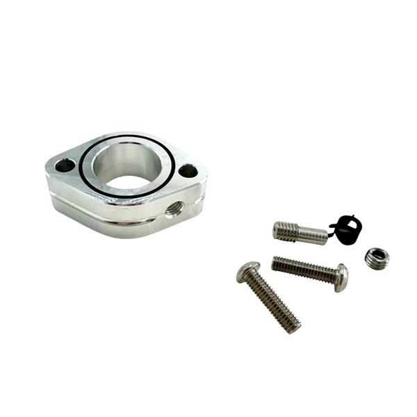211-billet-manifold-spacer-22mm-round-slide-mikuni-pz-style-to-shredder-head-1.webp Billet Manifold (Spacer), 22mm Round Slide Mikuni (PZ Style) to Shredder Head