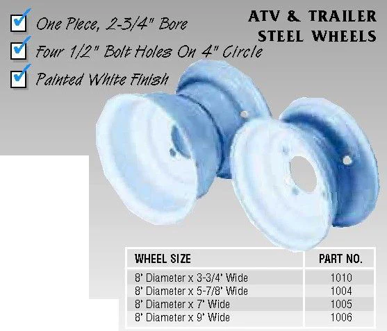 2311-8-in.-steel-wheel-3.75-in.-wide-four-1-2-in.-bolt-holes-on-4-in.-circle-1.webp 8 in. steel wheel 3.75 in. wide; four 1/2 in. bolt holes on 4 in. circle