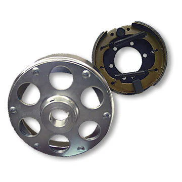 2318-brake-assembly-6-with-plated-drum-riveted-to-1-id-uni-hub-1.webp Brake Assembly, 6", with Plated Drum Riveted to 1" ID Uni-Hub